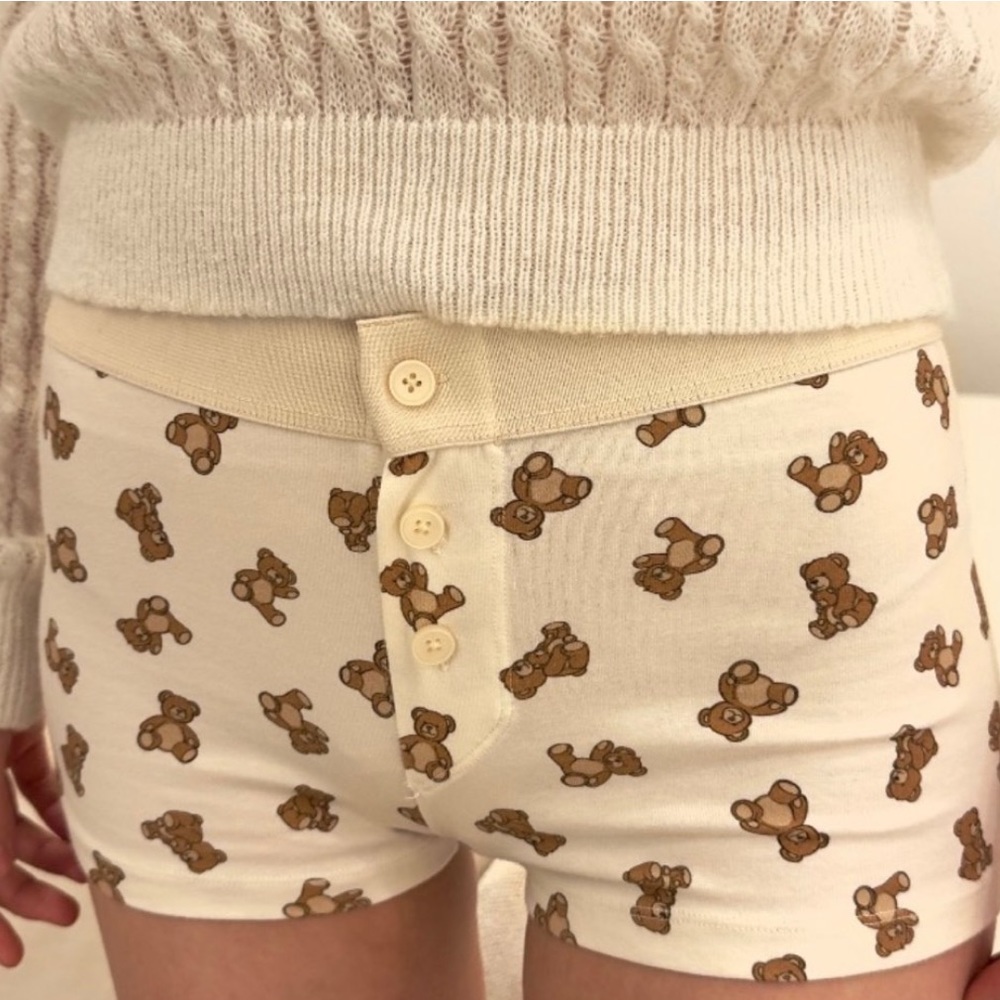 Brandy Melville Teddy Bear Boy Shorts